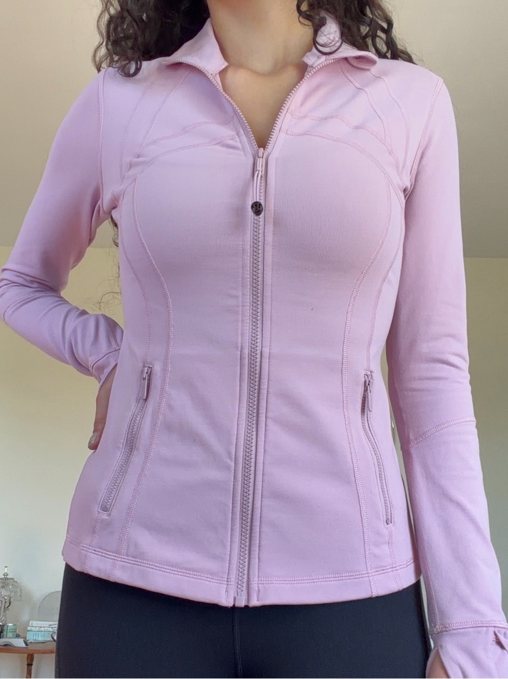Lululemon pink define jacket